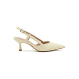 SHOES Dorthe dam klackskor H8-1092E Shoes Yellow
