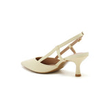 SHOES Dorthe dam klackskor H8-1092E Shoes Yellow