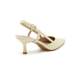 SHOES Dorthe dam klackskor H8-1092E Shoes Yellow