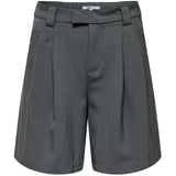 ONLY ENDAST DAMSHORTS ONLSVEA Shorts Dark grey melange