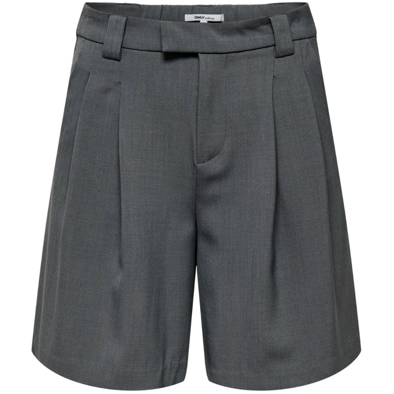 ONLY ENDAST DAMSHORTS ONLSVEA Shorts Dark grey melange
