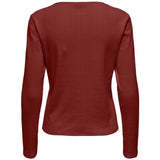 ONLY ENDAST DAM TOPP ONLBREMEN Top Madder Brown