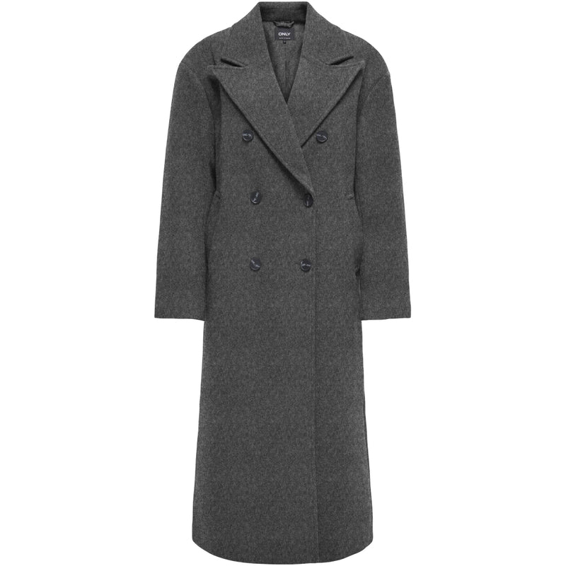 ONLY ENDAST Dam jacka ONLBLAKE COAT Jacket Dark grey melange