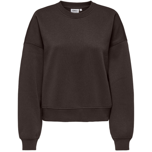 ONLY ENDAST dam sweatshirt ONLBEST Sweatshirt Chocolate Torte