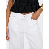 ONLY ENDAST damjeans ONLGIANNA Jeans White Denim