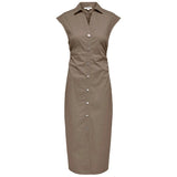 ONLY ENDAST damklänning ONLBABE-ZORO Dress Walnut