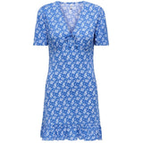 ONLY ONLY dam klänning ONLMOLLY Dress Ultramarine Cloud dancer ditsy