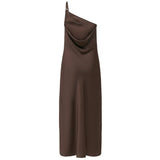 ONLY ENDAST damklänning ONLSKYE Dress Chocolate Brown
