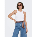 ONLY ONLY dam topp ONLMADISON Tanktop Bright White HEART