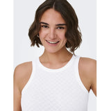 ONLY ONLY dam topp ONLMADISON Tanktop Bright White HEART