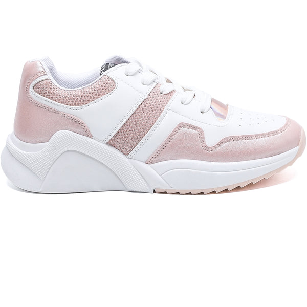 SHOES Ebba dam Sneakers 6350 Restudsalg Pink