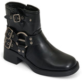 SHOES Eglantine dam bikerboots 9202 Shoes Black