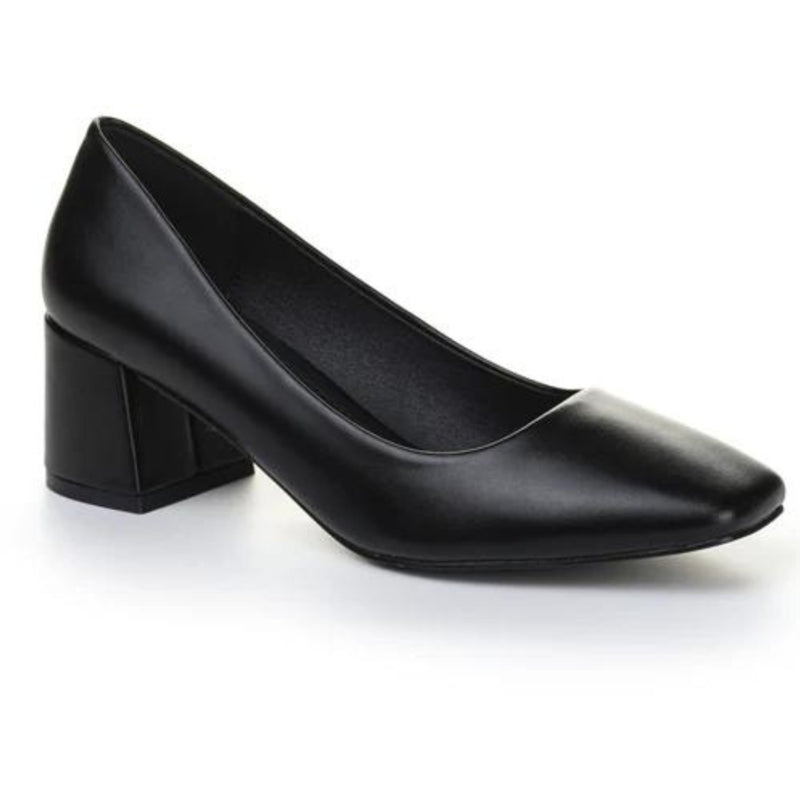 SHOES Elle dame sko 8132 Shoes Black PU