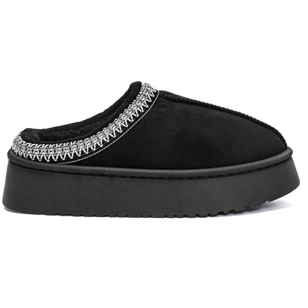 SHOES Emeline dame hjemmesko YL-323 Shoes Black