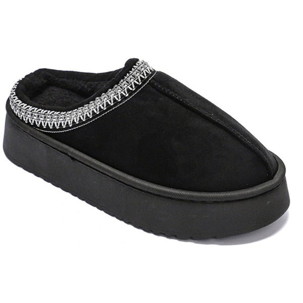 SHOES Emeline dame hjemmesko YL-323 Shoes Black