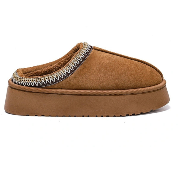 SHOES Emeline dame hjemmesko YL-323 Shoes Camel