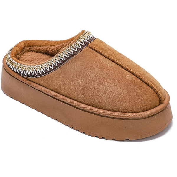 SHOES Emeline dame hjemmesko YL-323 Shoes Camel