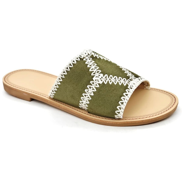 SHOES Emilie dam sandaler DM429 Shoes Green