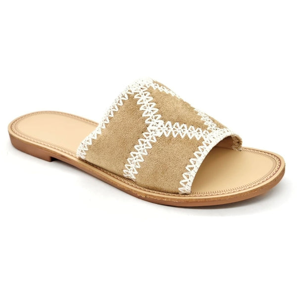 SHOES Emilie dam sandaler DM429 Shoes Kaki
