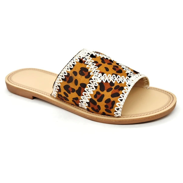 SHOES Emilie dam sandaler DM429 Shoes Leopard