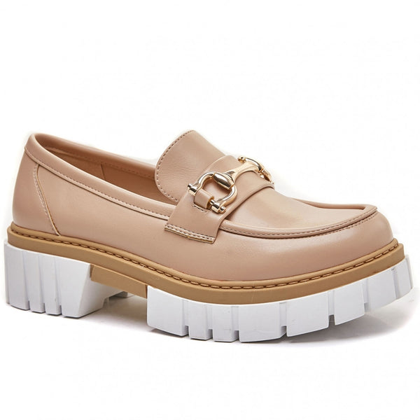 SHOES Emma dam Loafers 5610 Restudsalg Kaki