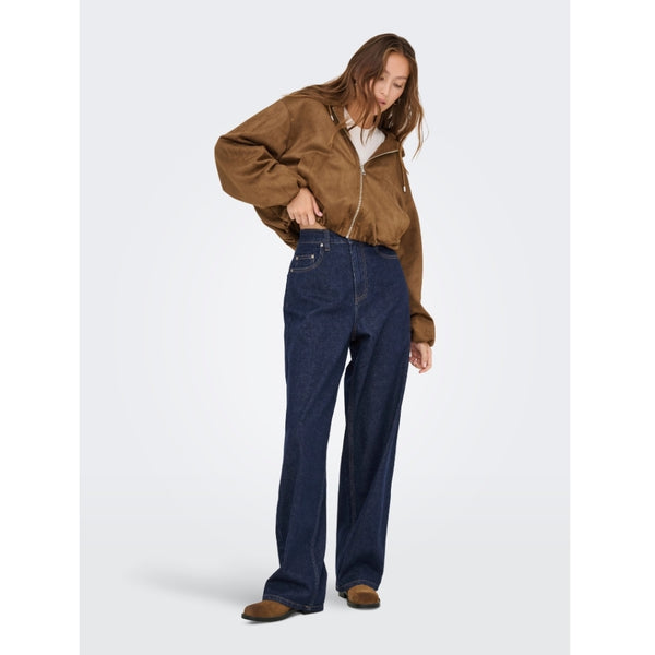 ONLY Endast dam jeans ONLANNA Jeans Dark Blue Denim