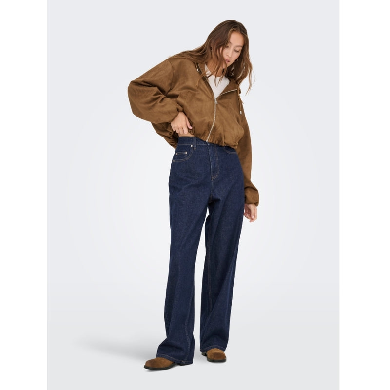 ONLY Endast dam jeans ONLANNA Jeans Dark Blue Denim