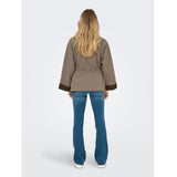 ONLY Endast damjacka ONLEJA Jacket Walnut Chocolate Brown