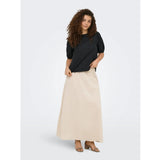 ONLY ONLY dam kjol ONLTIZANA Skirt Silver Lining