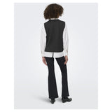 ONLY Endast damväst ONLANNELI Vest Dark grey melange