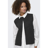 ONLY Endast damväst ONLANNELI Vest Dark grey melange