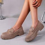 SHOES Fabiana dam loafers YU5598-9 Shoes Kaki