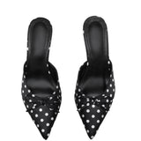 SHOES Faye dam klackskor 8361 Shoes Polkadot