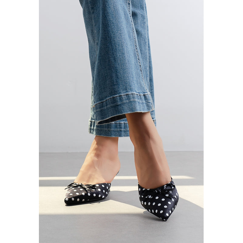 SHOES Faye dam klackskor 8361 Shoes Polkadot
