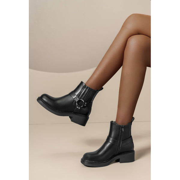 SHOES Finja dam stövlar 68352 Shoes Black