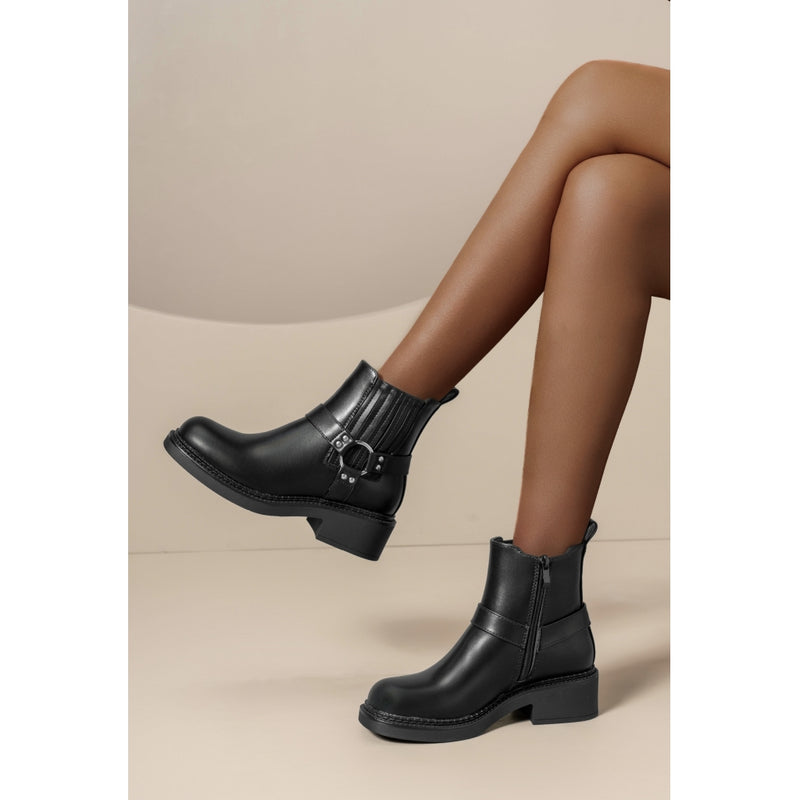 SHOES Finja dam stövlar 68352 Shoes Black