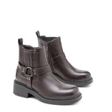 SHOES Finja dam stövlar 68352 Shoes Brown