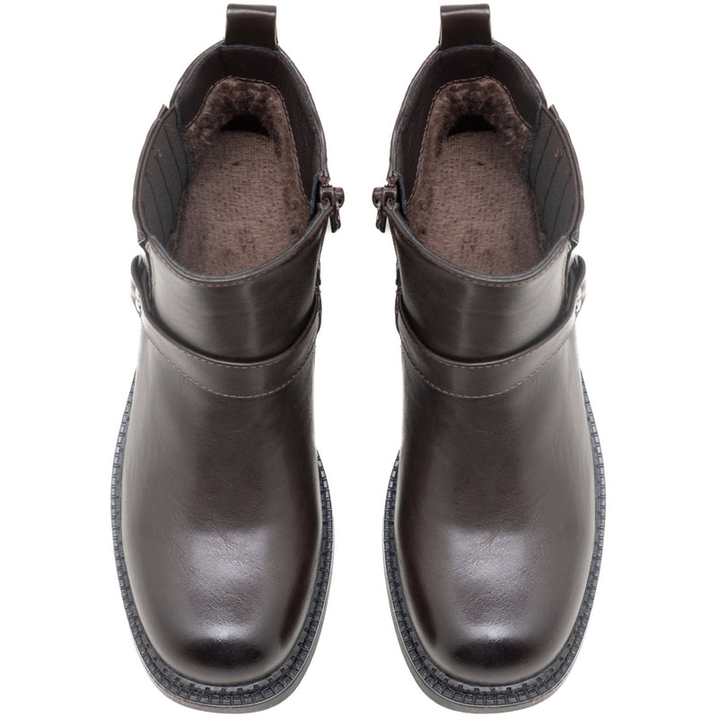 SHOES Finja dam stövlar 68352 Shoes Brown