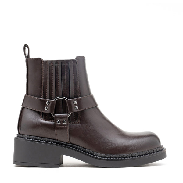 SHOES Finja dam stövlar 68352 Shoes Brown