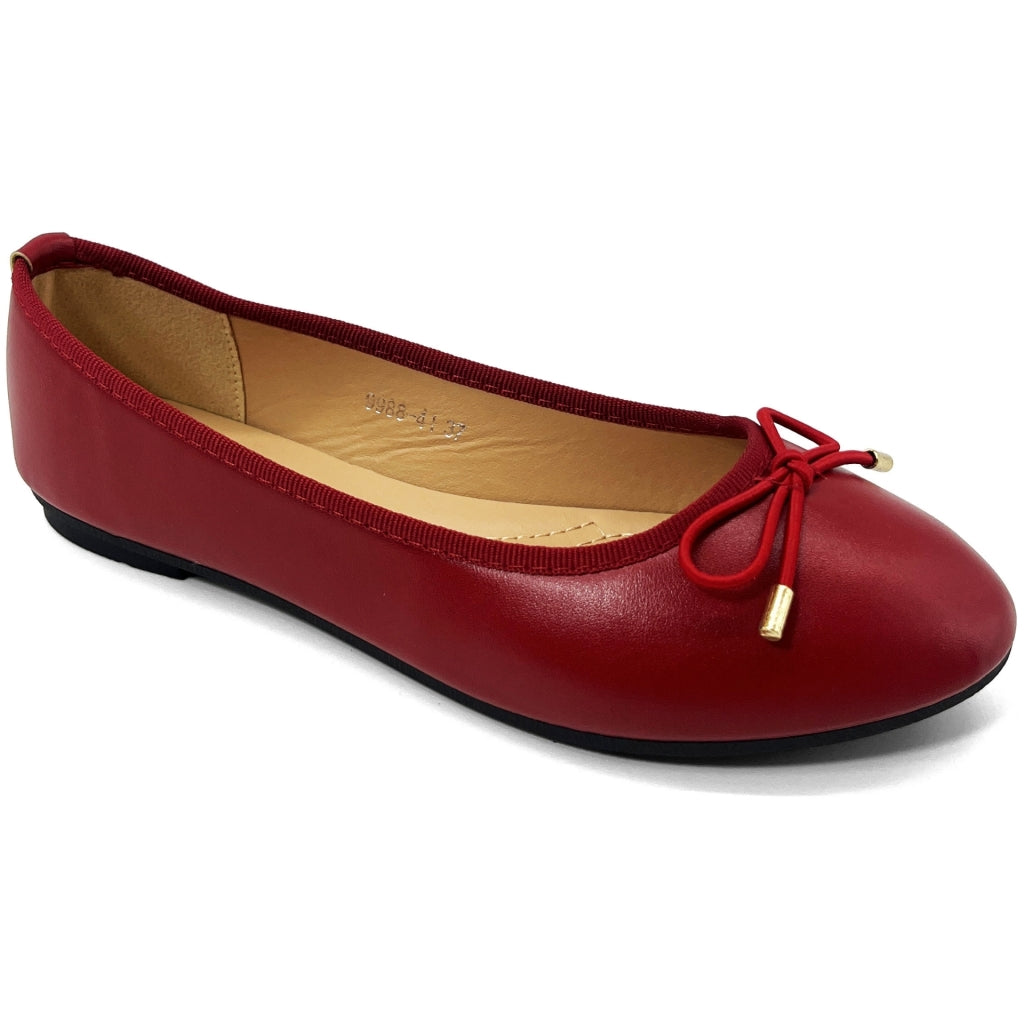 Jessa dam ballerina skor P-1510 - Black main image 1