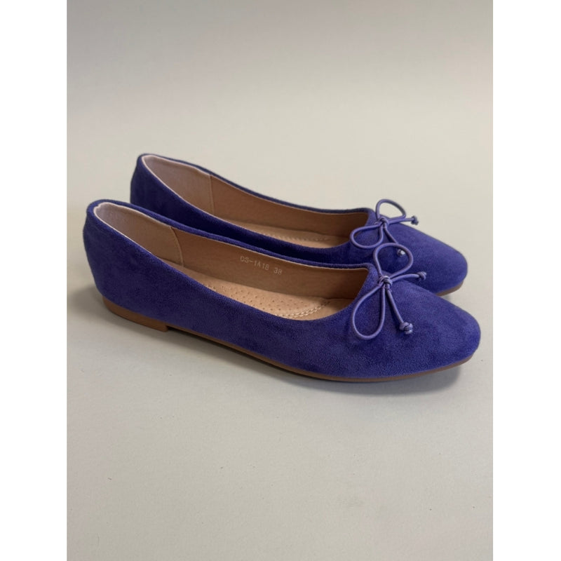 SHOES Florence Dam ballerinaskor DS-1A18 Shoes Purple