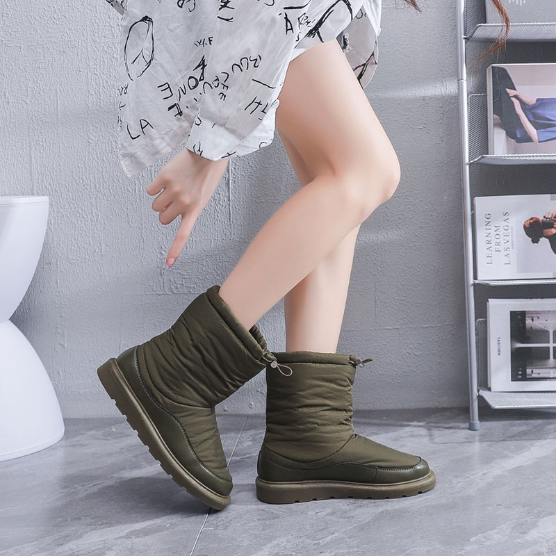 SHOES Freya dam boots 6421 Restudsalg Green