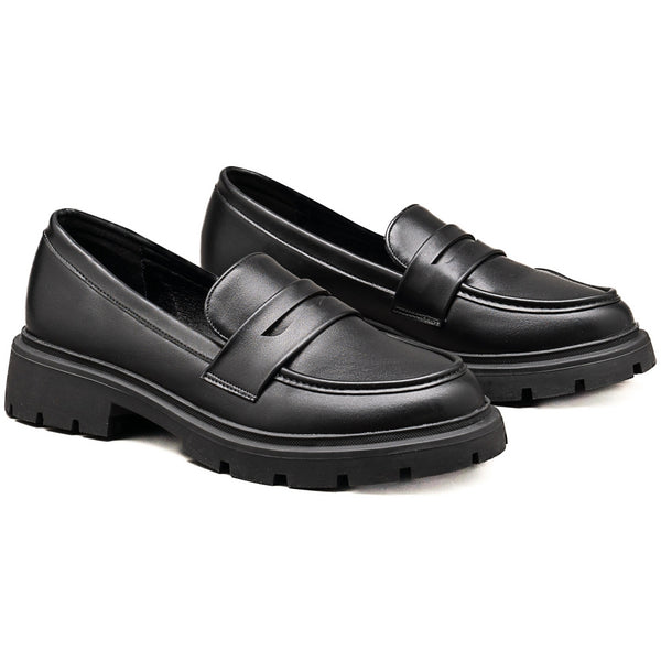 SHOES Freya dam loafers 77-647 Shoes Black