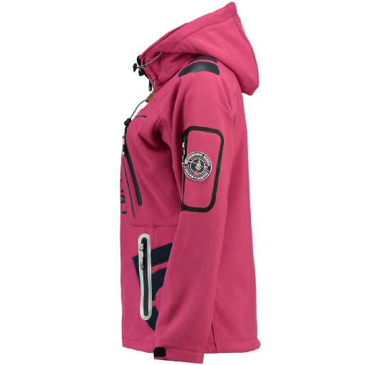 Geographical Norway Geographical Norway Dam Softshell Jacka Tibiscuit Restudsalg Pink