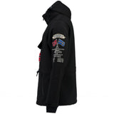 Geographical Norway Geographical Norway Herre Anorak Softshell Jakke Tuilding Softshell Black