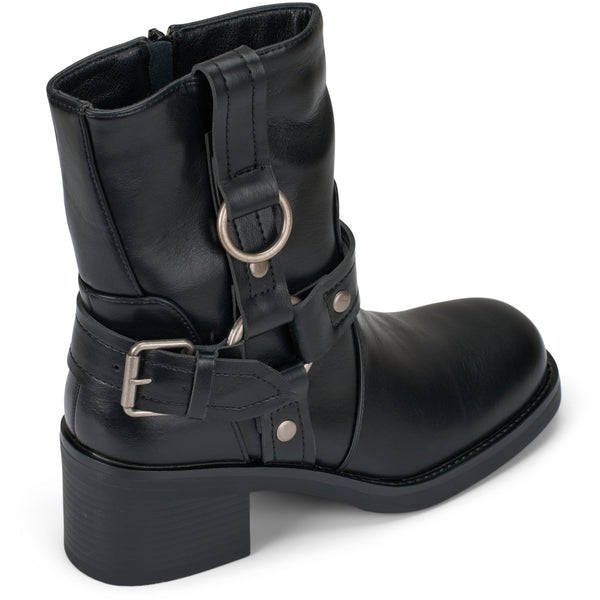 SHOES Giselle dam bikerboots 9638A Shoes Black