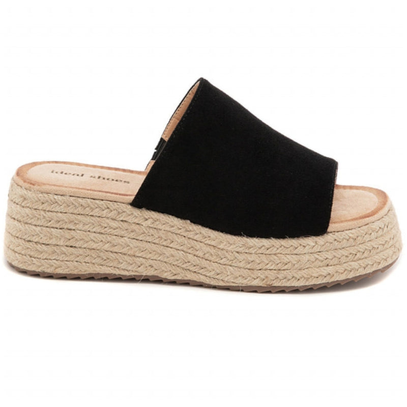 SHOES Hailey platå sandaler 5937 Shoes Black