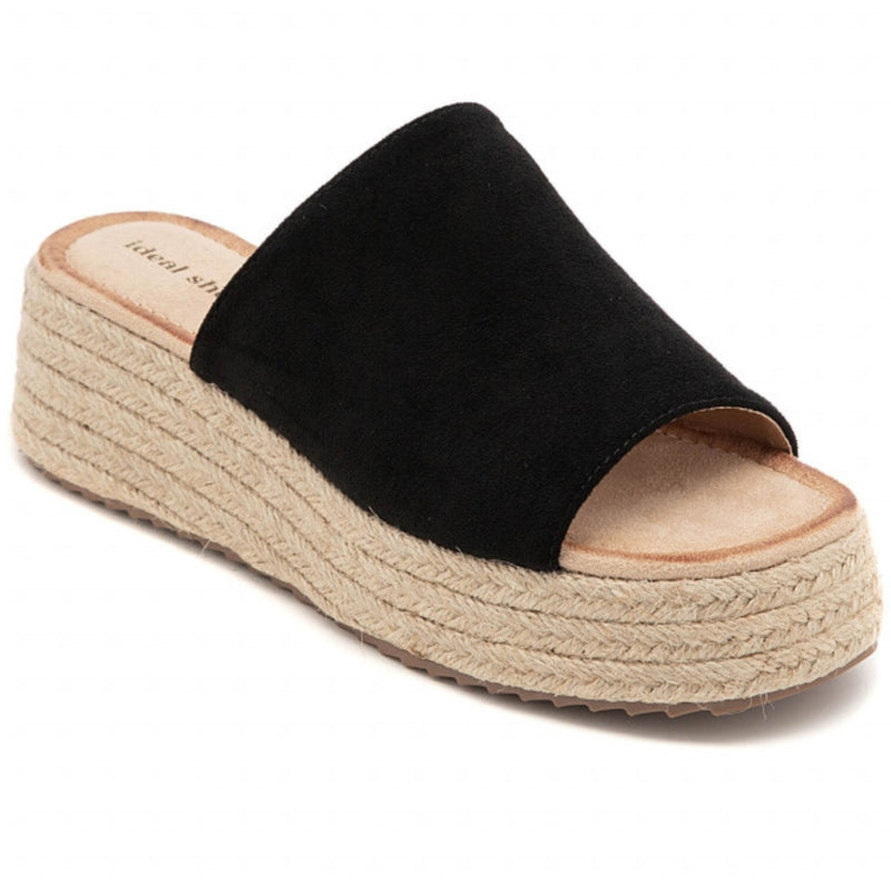 SHOES Hailey platå sandaler 5937 Shoes Black