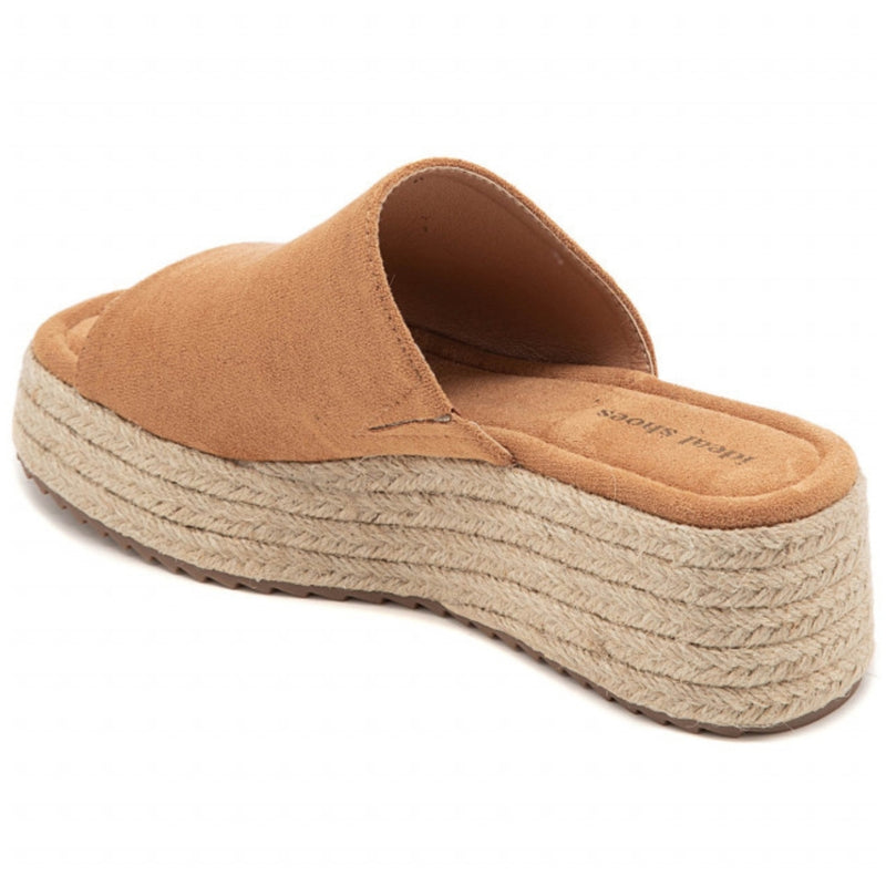 SHOES Hailey platå sandaler 5937 Shoes Camel