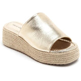 SHOES Hailey platå sandaler 5937 Shoes Gold